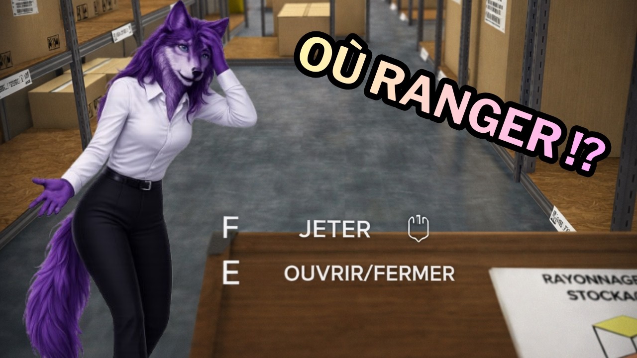Tout est plein… et je ne peux plus rien ranger 😰 Hypermarket Simulator