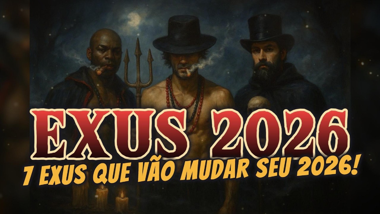 Conheça os 7 Exus que Vão Reinar em 2026!