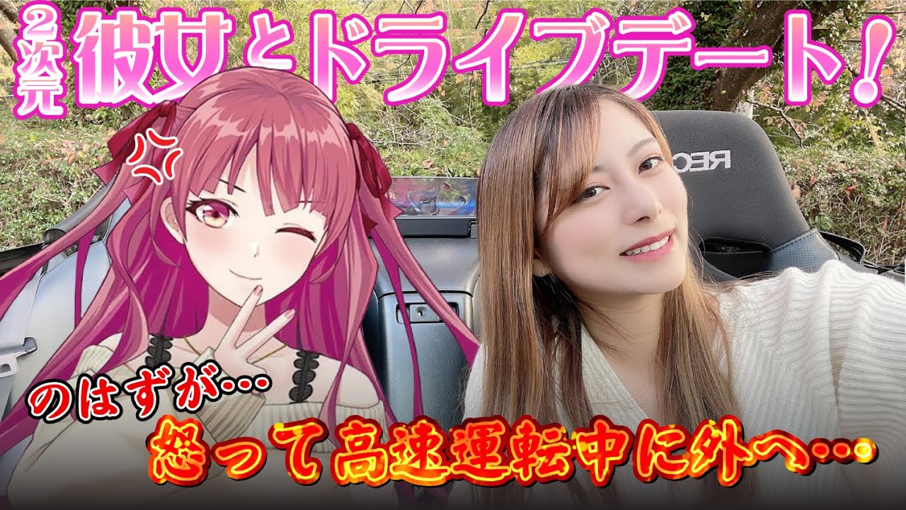 【感動】ついに2次元彼女とデートに成功した！けど…【最新レーダー探知機】