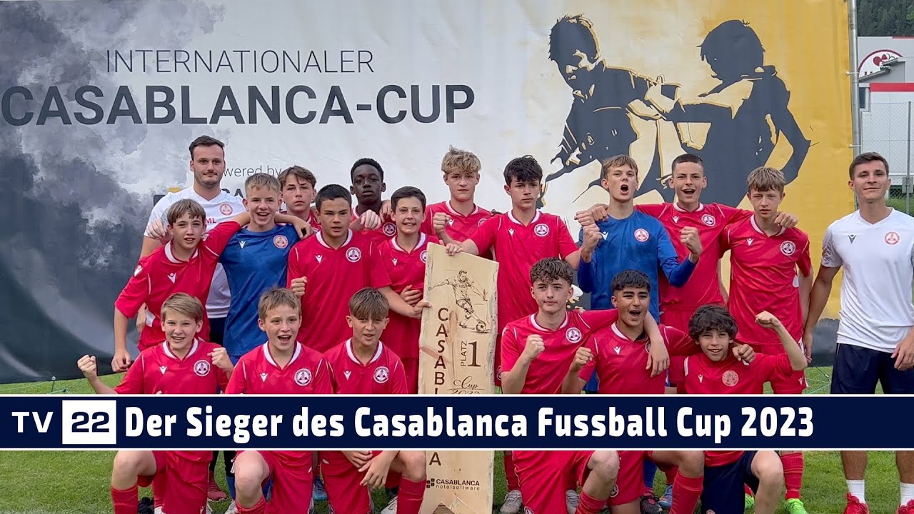 SPORT TV22: U14 GAK gewinnt gegen TSV 1860 München beim internationalen Casablanca Fussball Cup 2023