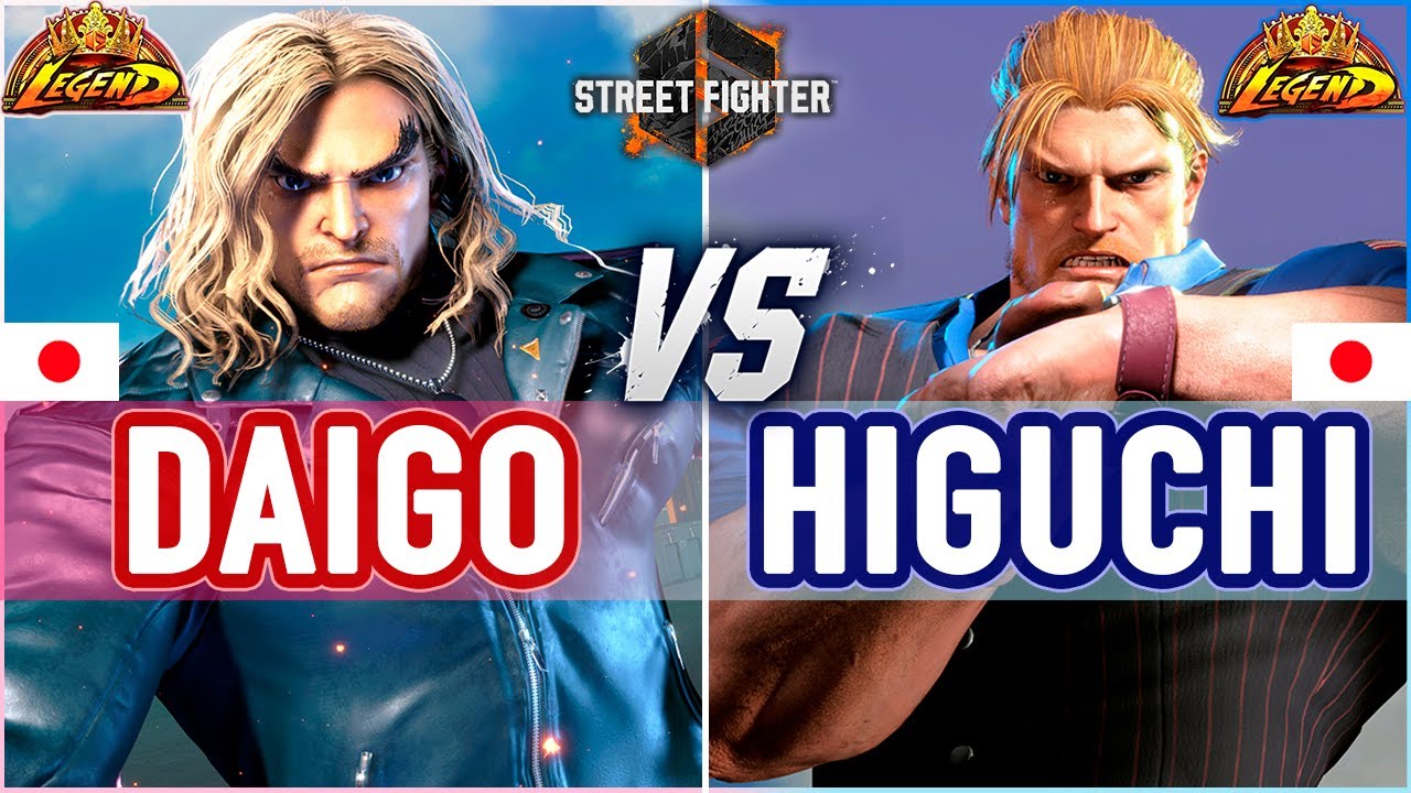 SF6 🔥 Daigo (Ken) vs Higuchi (Guile) 🔥 SF6 High Level Gameplay