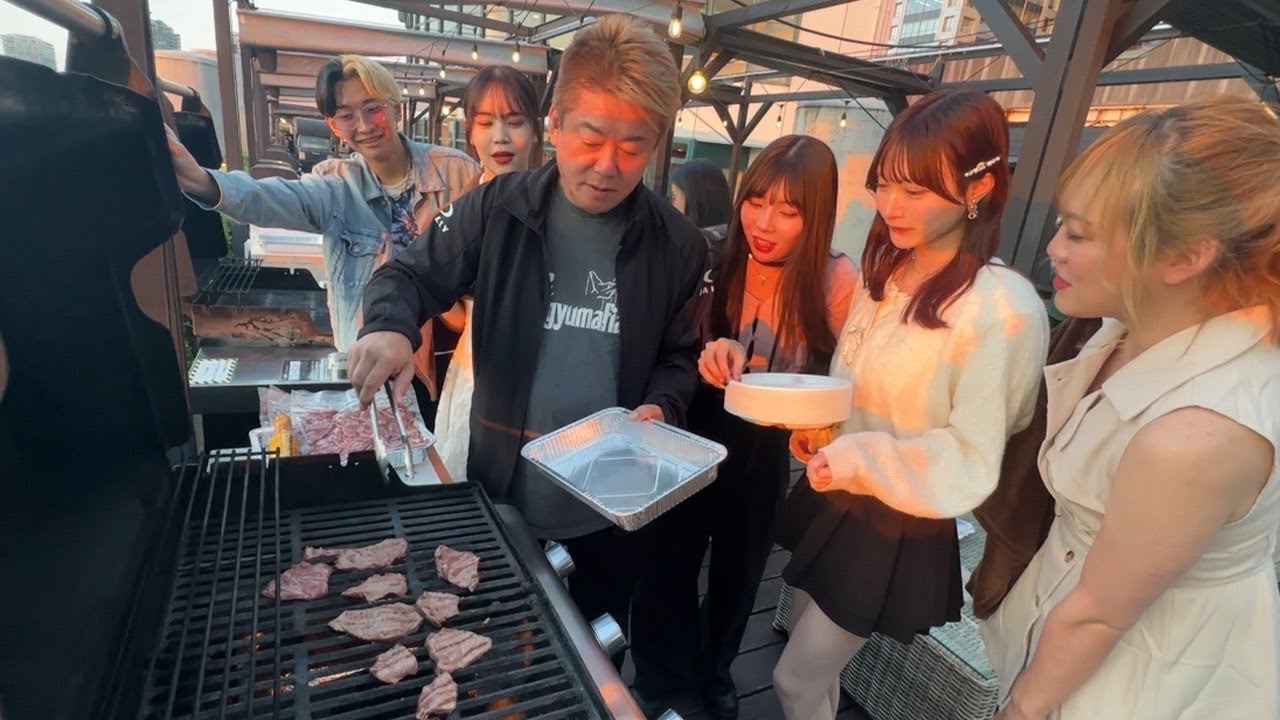 ニューハーフ5人と経営者5人が1日デートしたらホリエモンが本気で口説き始めたww