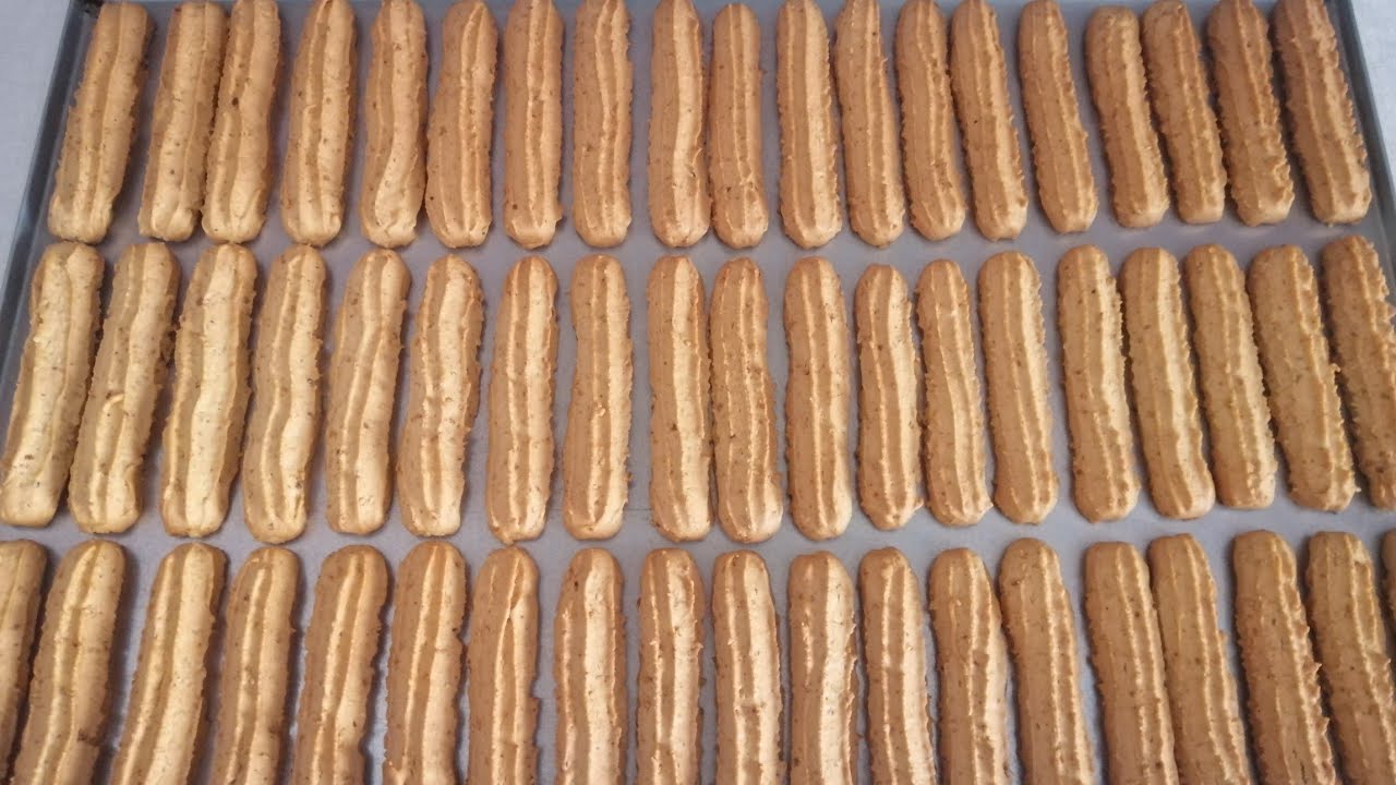 بشكوطو تونسي فاوح وخفيف ويتڨرمش تڨرميش / Biscuit Tunisien