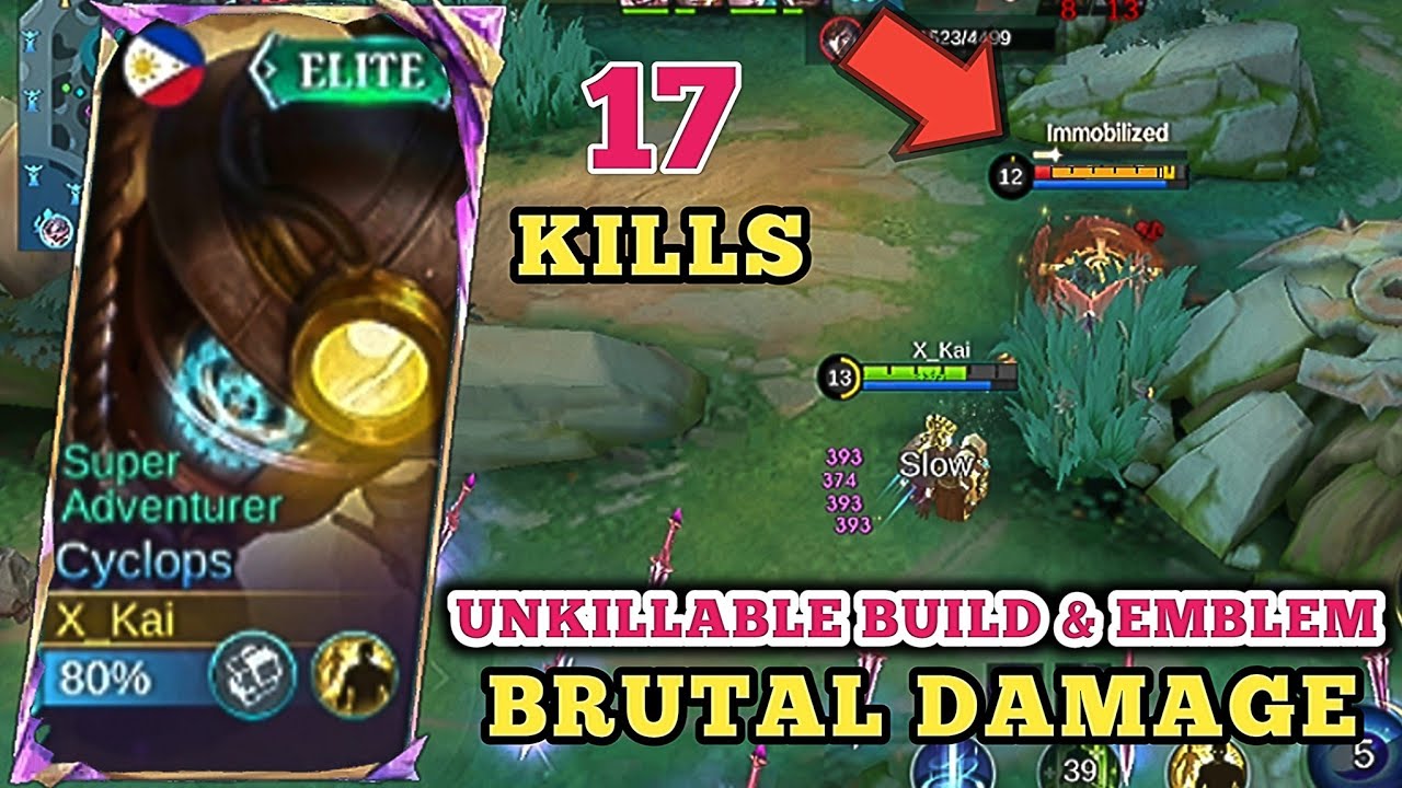 CYCLOPS UNKILLABLE! Brutal Build & Emblem – 17+ Kills Saucy Mage Rampage
