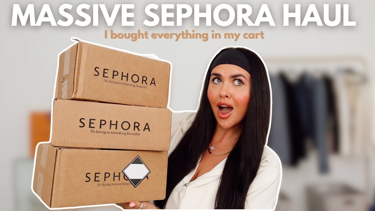 I bought EVERYTHING in my SEPHORA cart&hellip; HUGE haul!