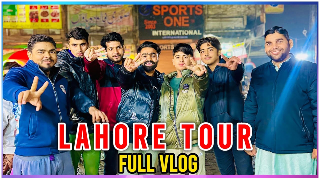 Lahore tour shoping v log