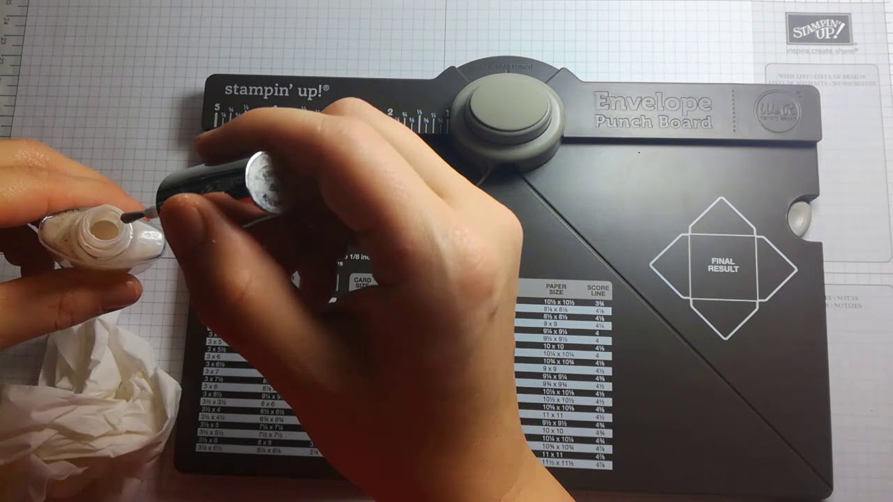 Envelope Punch Board - Quicktipp
