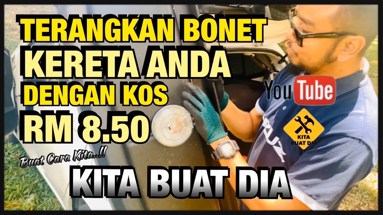 KOS RM8.50 je | JOM BUAT LAMPU BONET