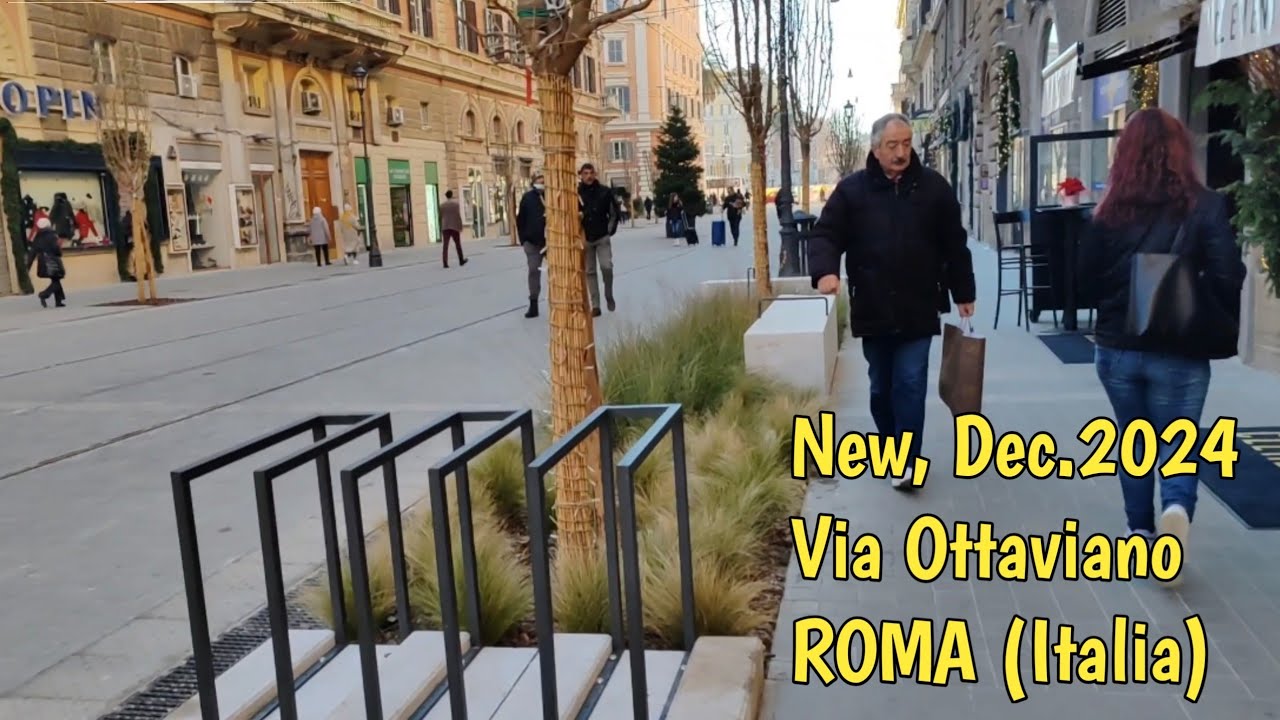 Via Ottaviano Roma Italia 🇮🇹 - New Ottaviano per Giubileo 2025 Italia #giubileo2025 #viaottaviano