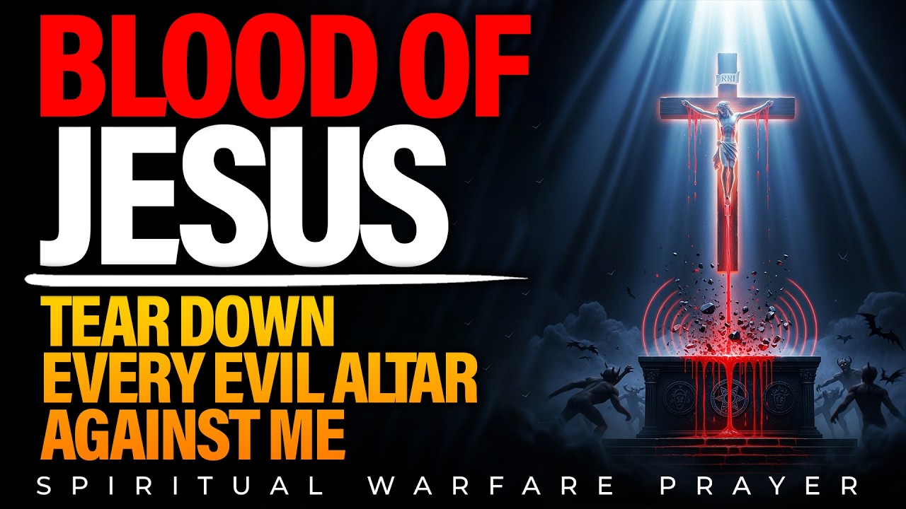 Blood of Jesus Prayer and Declaration | Tear Down Every Altar Speaking Evil Against You