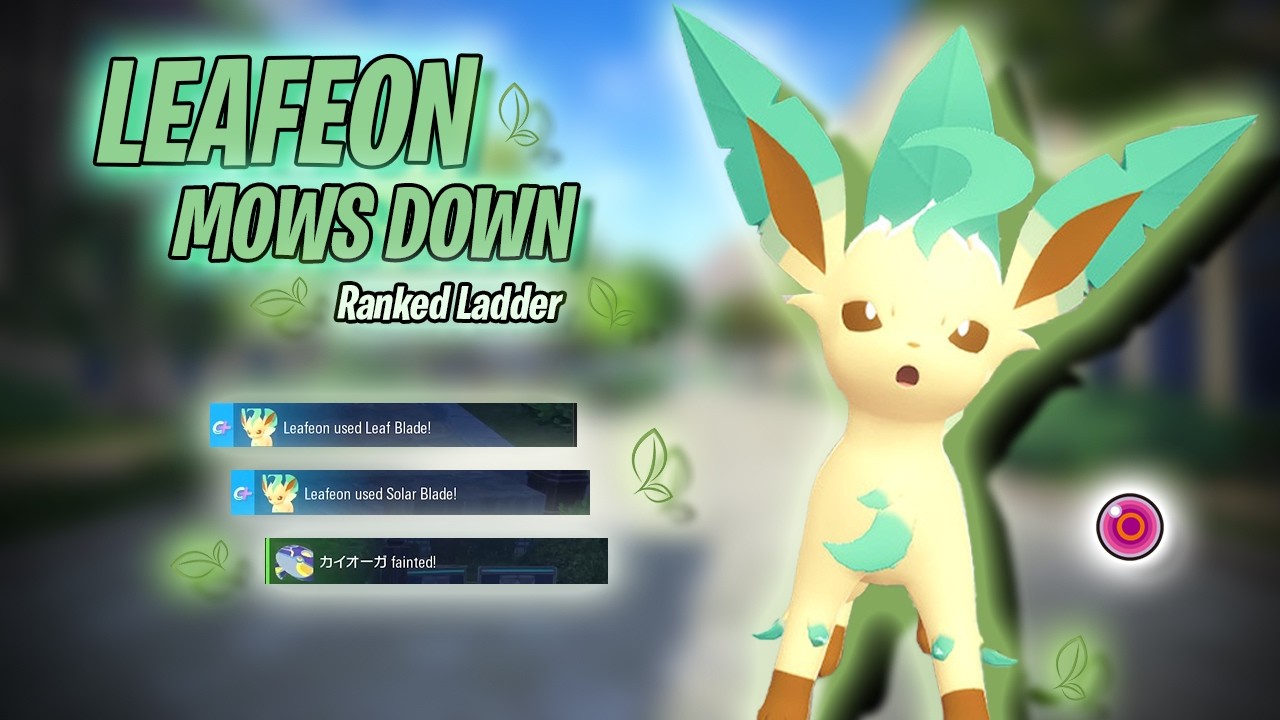 Leafeon MOWS Down ZA Players! |  Legends ZA Ranked Montage