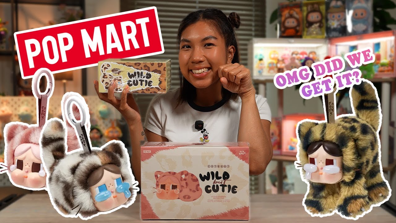 Finally A SECRET?! CRYBABY Wild but Cutie FULL SET UNBOXING! (Vinyl Pendants and Phone Charms)
