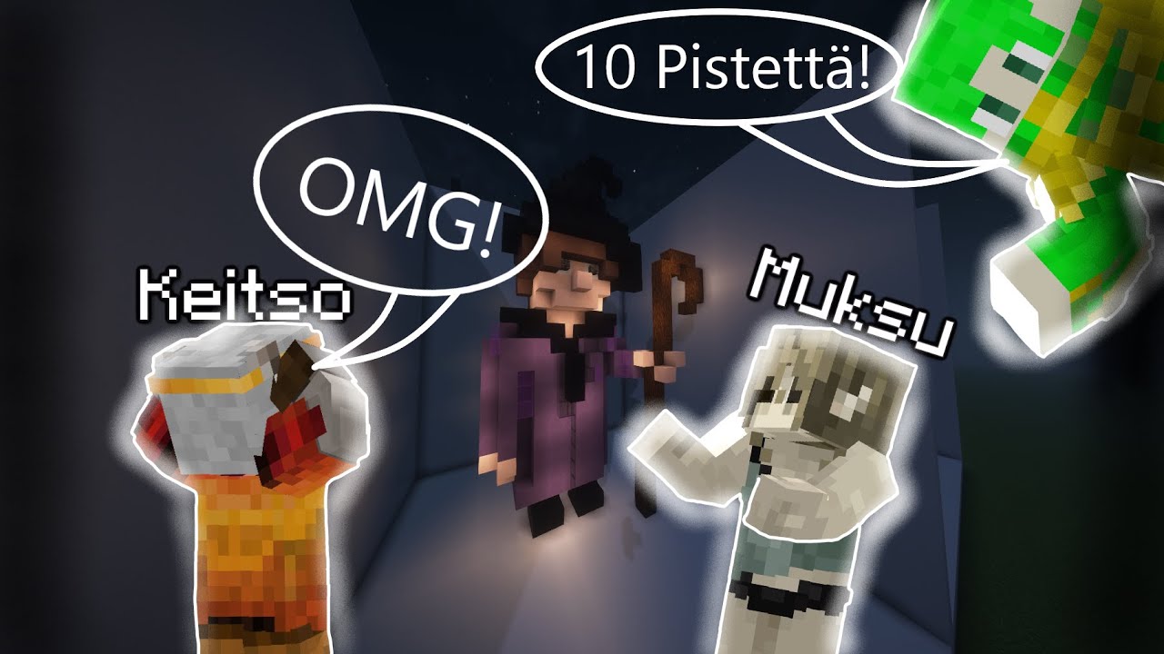 Minecraft Rakennuskilpailu (Keitso VS Nalo/Muksu)