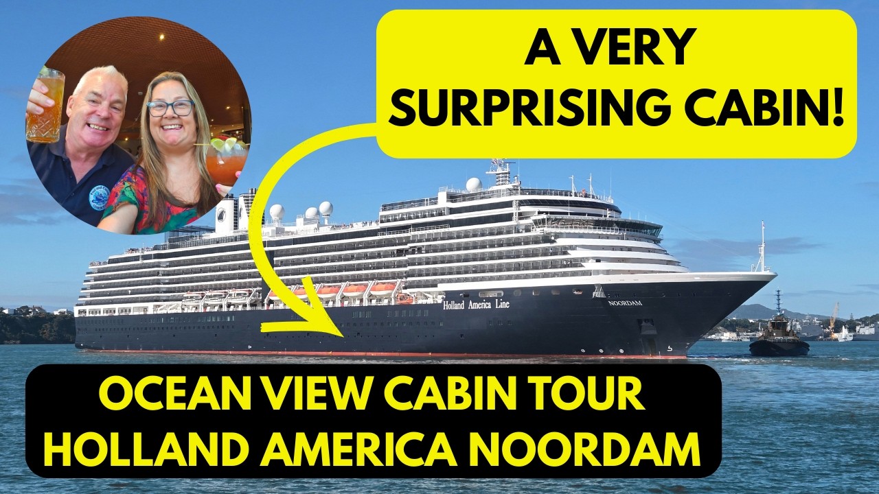 Экскурсия по каюте с видом на океан от Holland America Noordam - Мы этого не ожидали!