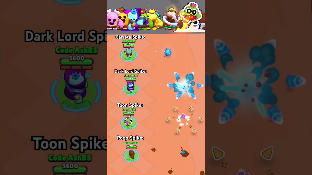 Which is the best Spike skin? #brawlstars