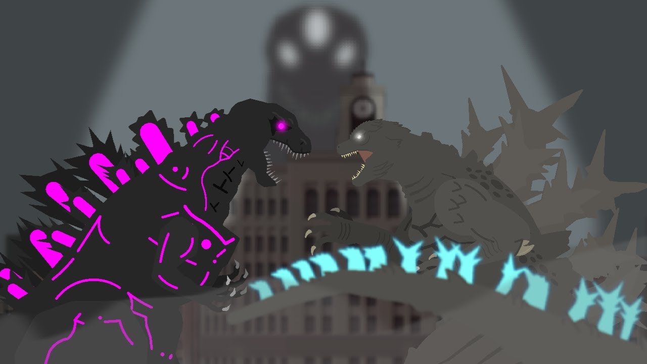NegaGoji (Minus One) Vs Shin Goji || Stick nodes animation