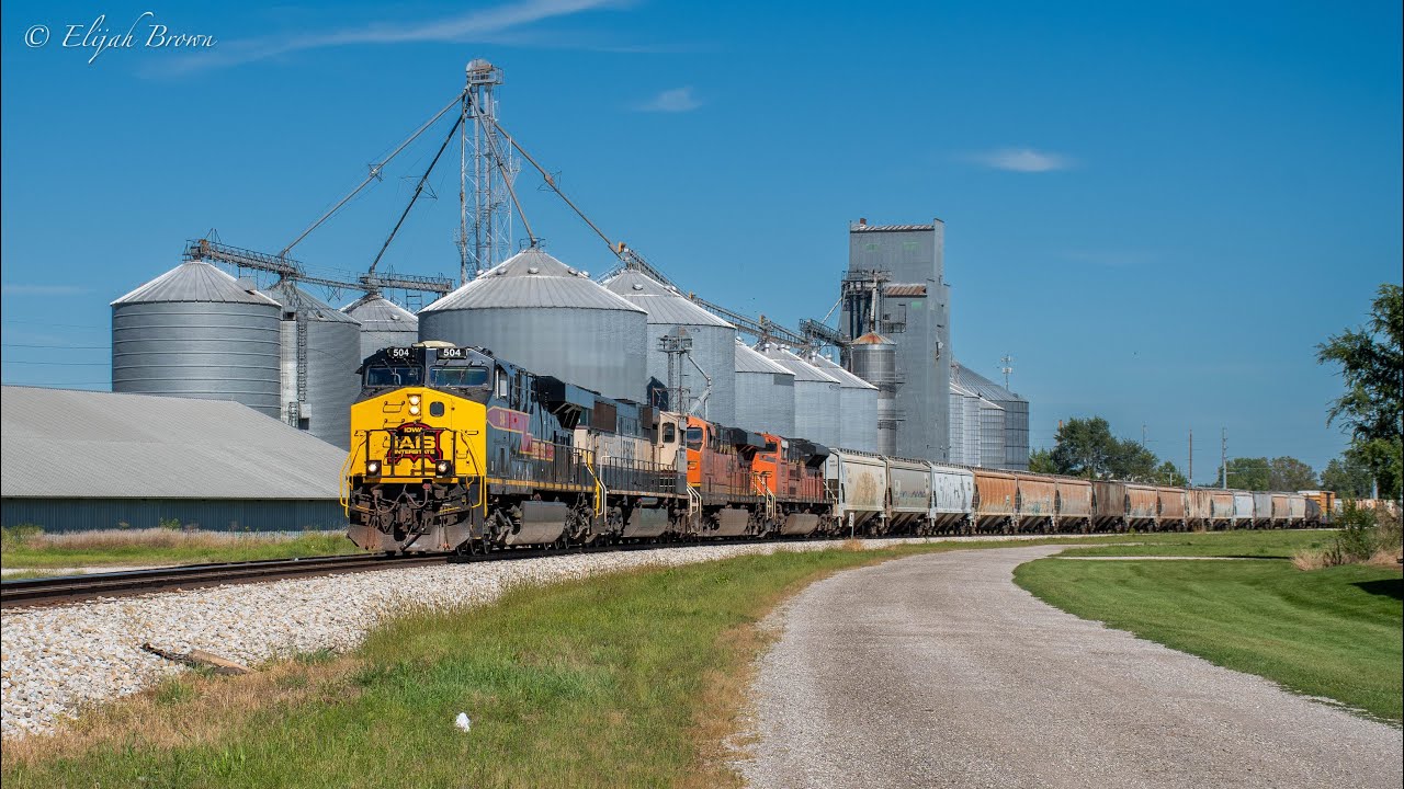HD: Railfanning the Iowa Interstate Railroad across Iowa September 3, 2024