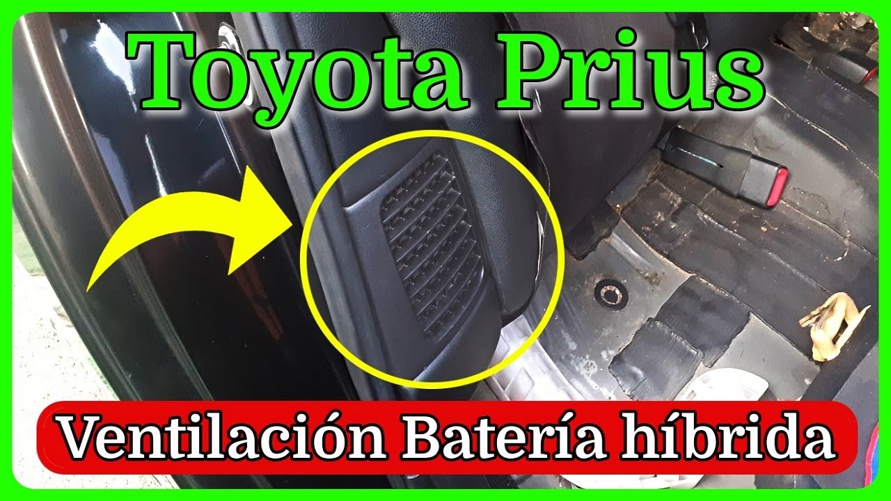 LIMPIEZA de FILTRO BATERIA HIBRIDA Toyota Prius Enfriamiento Refrigeración Sistema Hibrido 2026