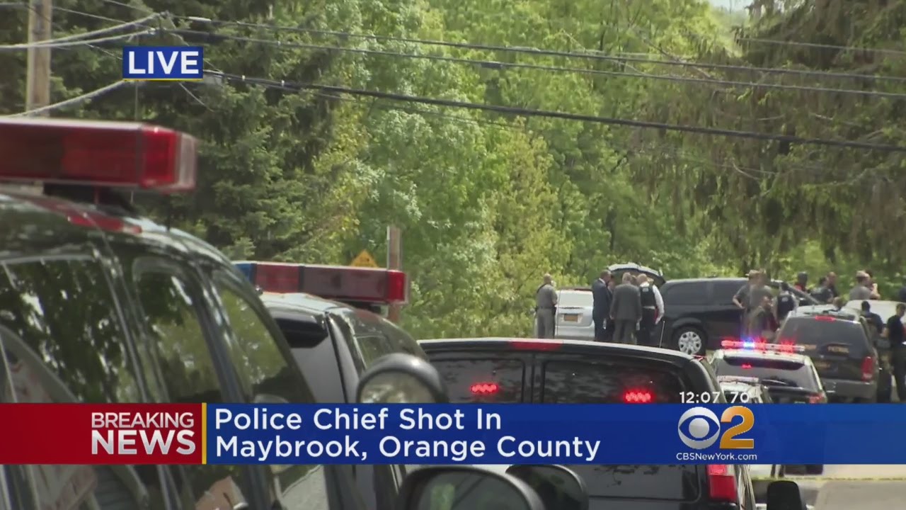 Maybrook Police Chief Shot During Standoff