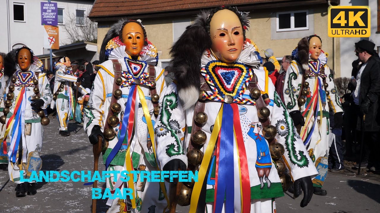 Fasnet Narrentreffen in Bad Dürrheim, Landschaftstreffen Baar Teil 1