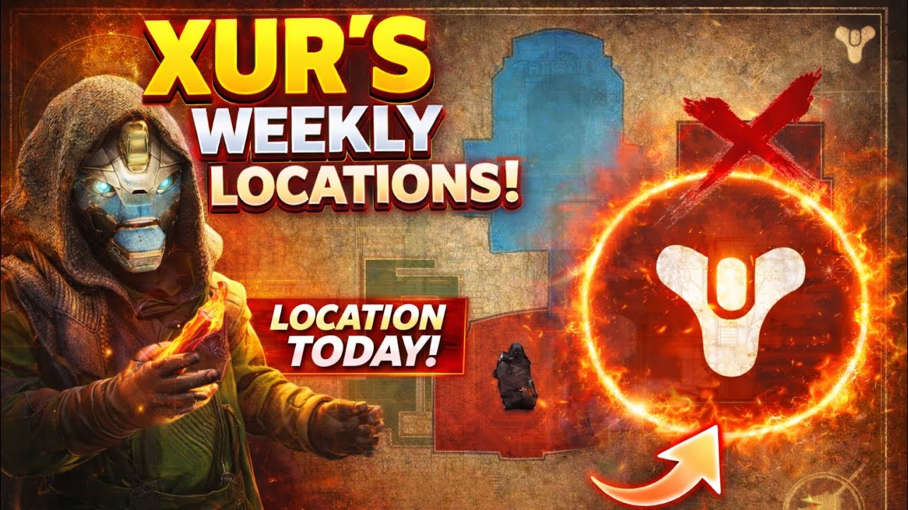  Xur’s Location Today | Friday January 23rd, 2026 | Destiny