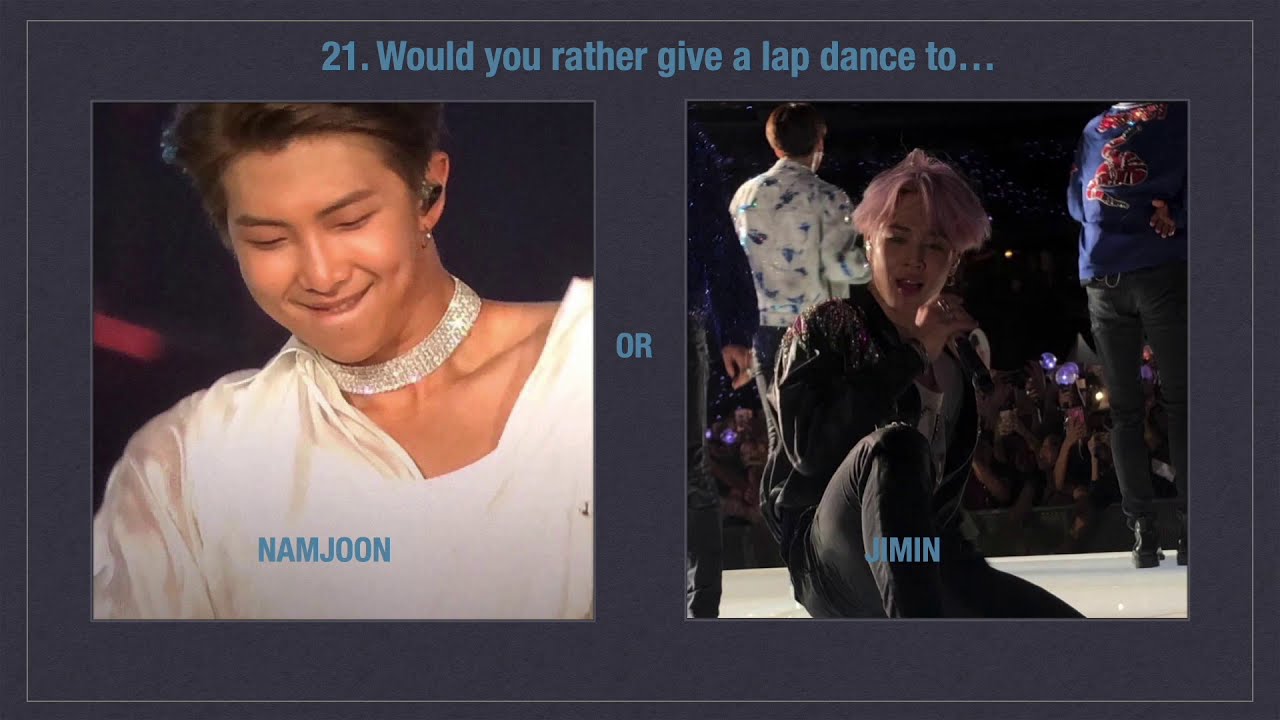 BTS Dating Game// Who Would You Rather Edition