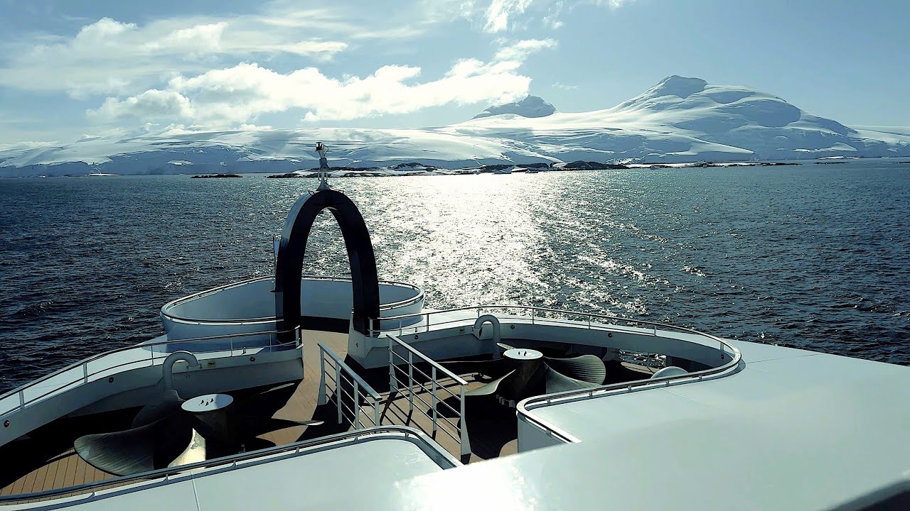 SH Diana in Antarctica