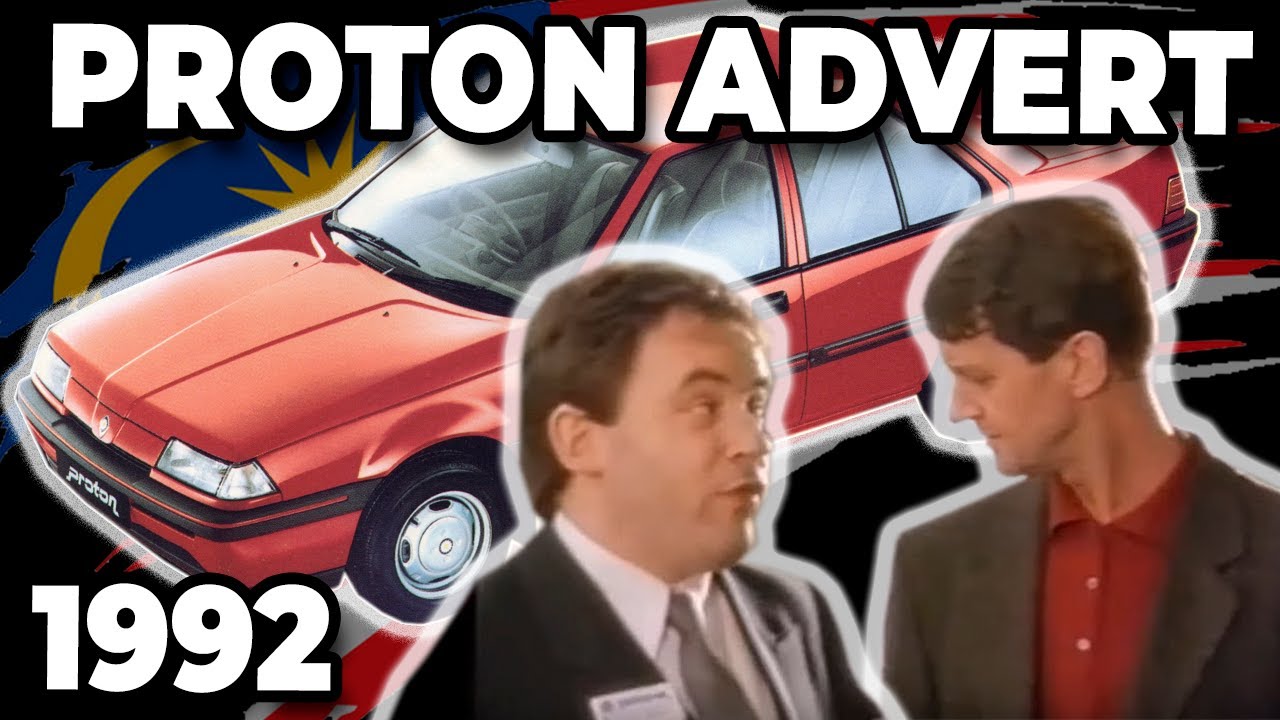 Proton Cars UK Vintage Advert (Circa 1992) - Old British Advert / Commercial - Proton Saga 1.3 / 1.5