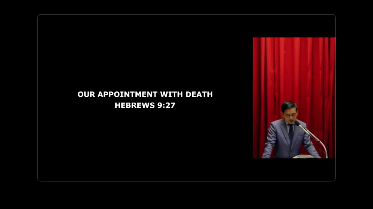OUR APPOINTMENT WITH DEATH
