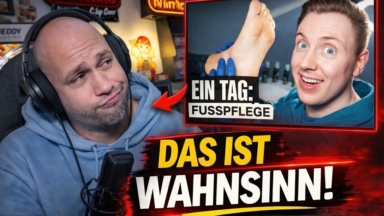 1 Tag Fußpfleger - Füße anfassen als Beruf | Flying Uwe reagiert
