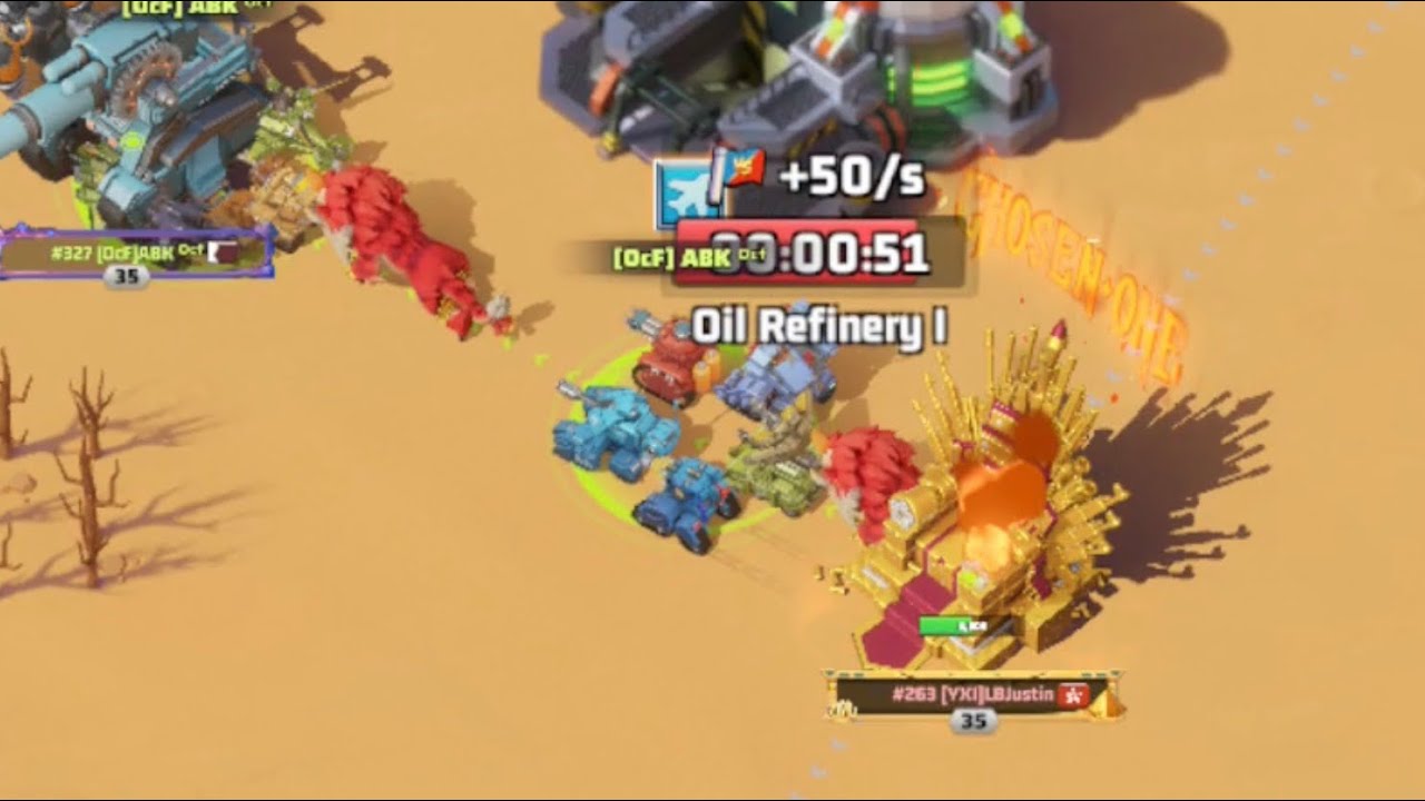 Desert Storm 327 Ocf vs 263 YXI LBJustin #lastwar 