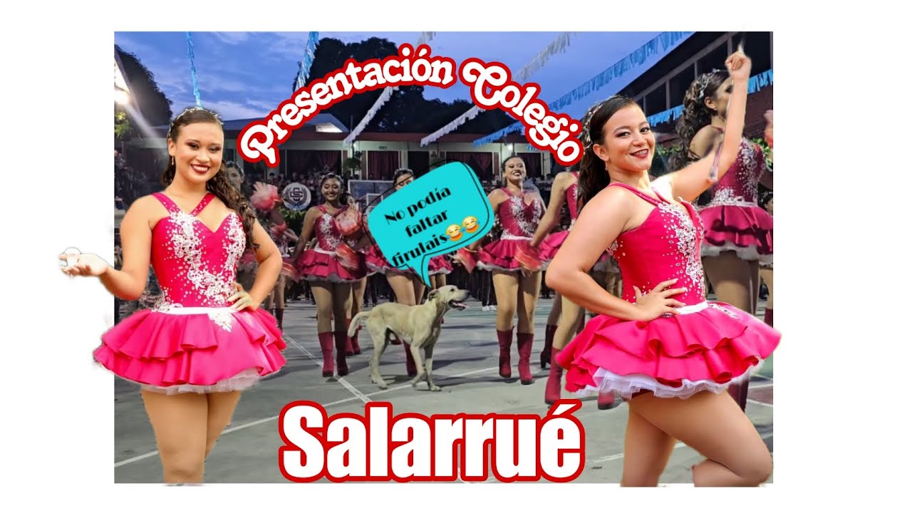 Colegio Salarrué... Tuvimos acceso especial a una presentación privada dentro del colegio🇸🇻🇸🇻🇸🇻