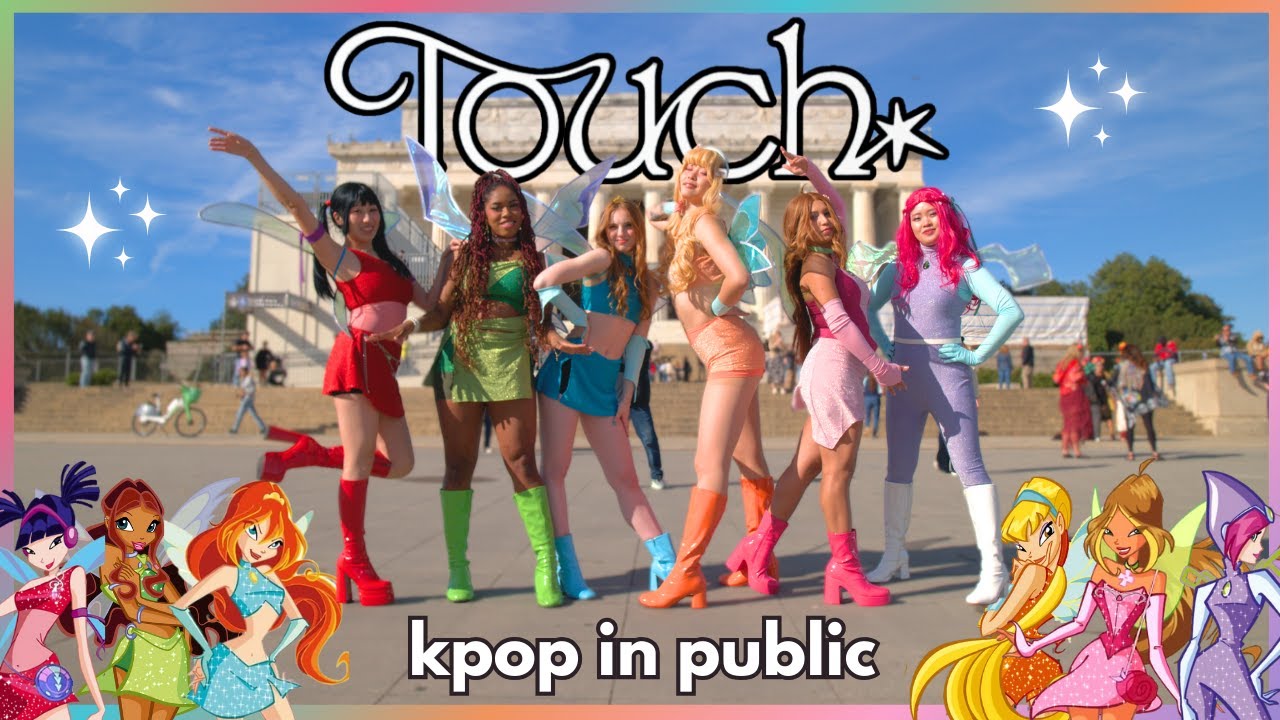 [COSPLAY KPOP IN PUBLIC] WINX CLUB ★ KATSEYE | TOUCH - ONE TAKE Dance Cover ✨