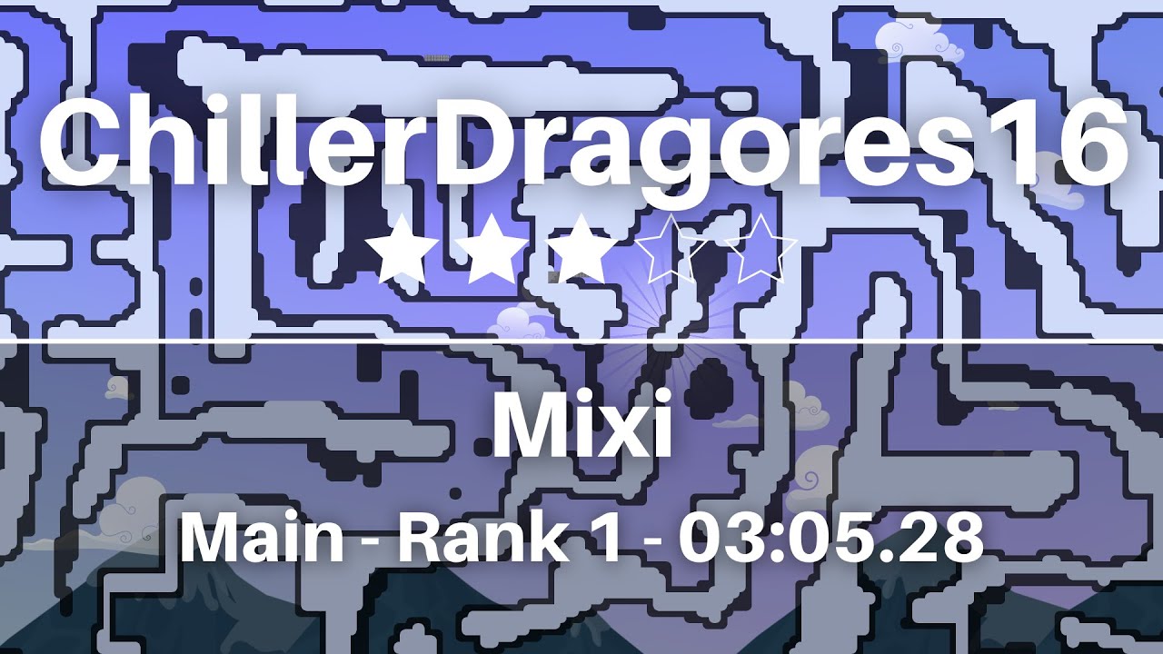 Mixi - Rank 1 | ChillerDragores16 | 03:05.28 | Main ★★★✩✩ | Teeworlds Gores