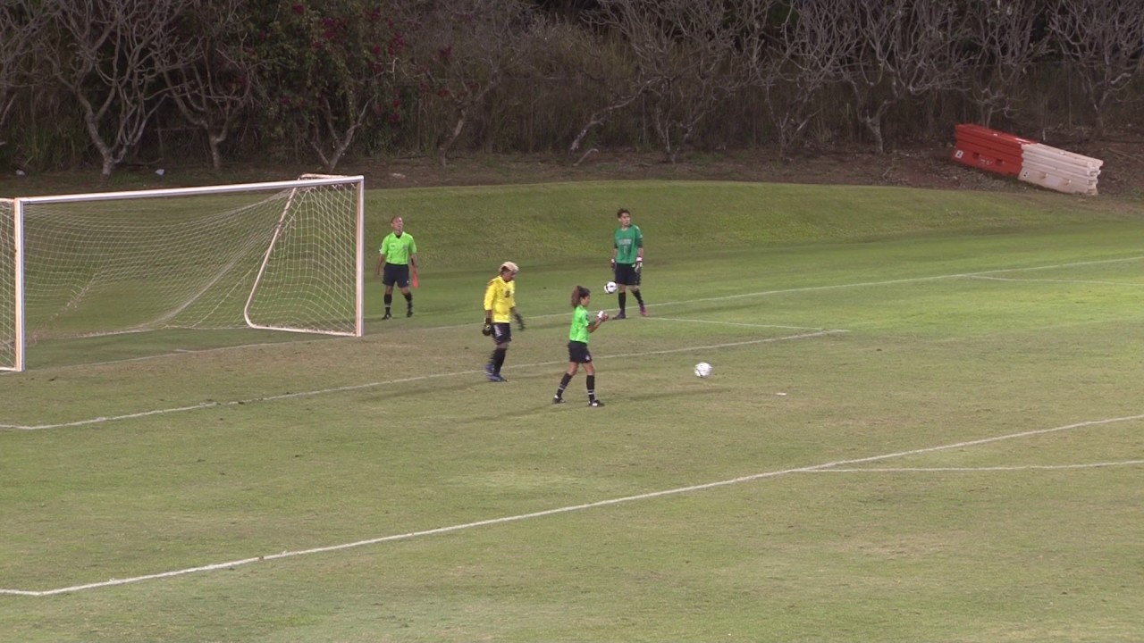 2017 HHSAA Boys Soccer QuarterFinals Mililani vs Baldwin shootout