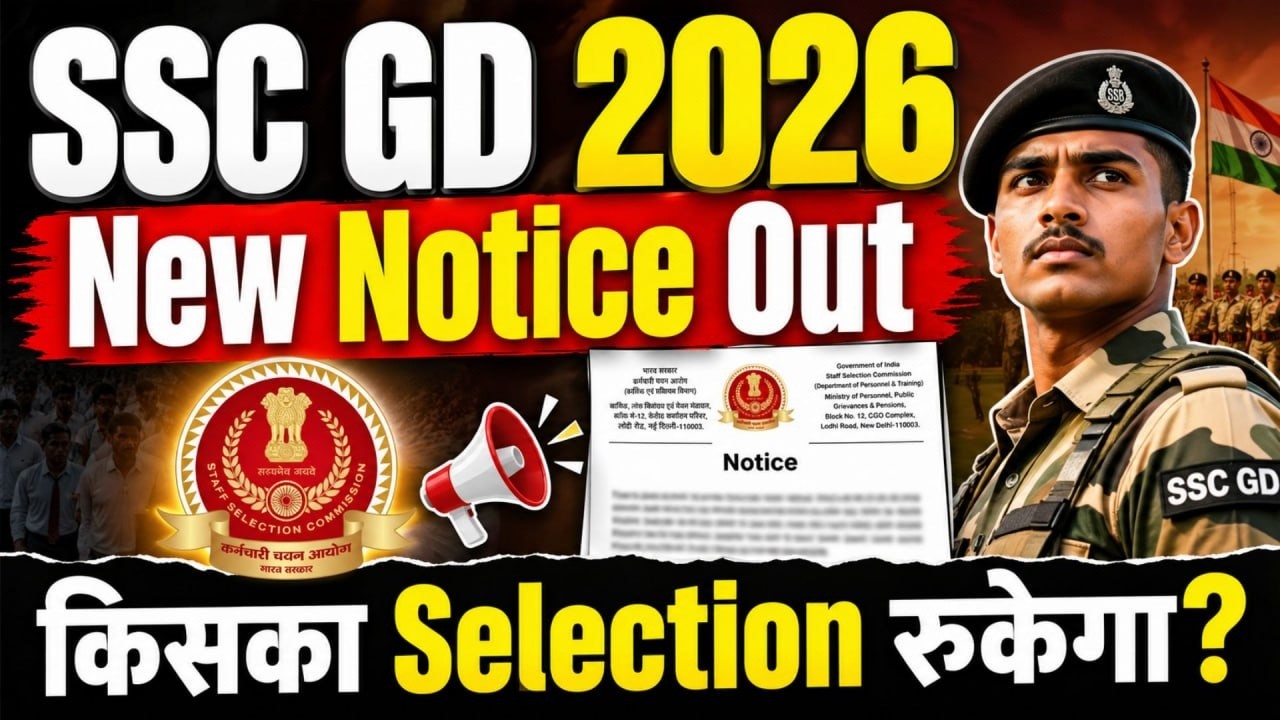 SSC NEW NOTICE OUT 🔥 SSC GD MEDICAL NEW RULE | SSC GD Weight Criteria Changed?