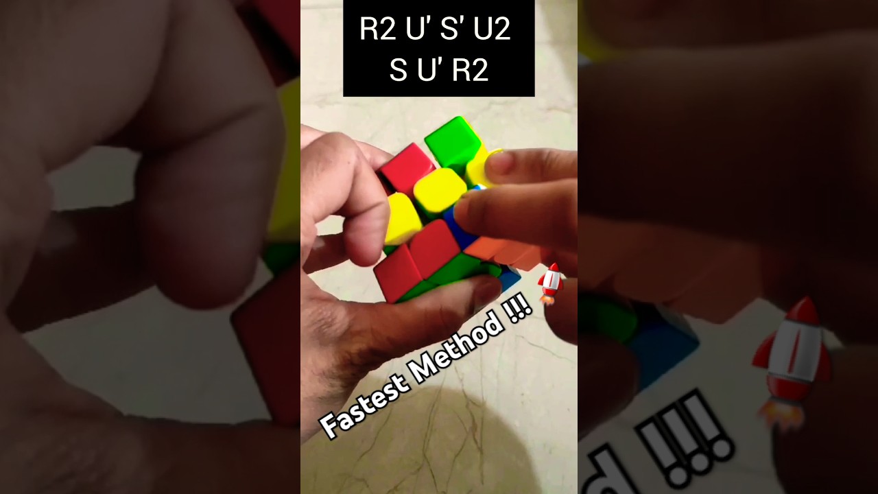 how to solve a rubik's cube #shorts #fyp #puzzle #cube