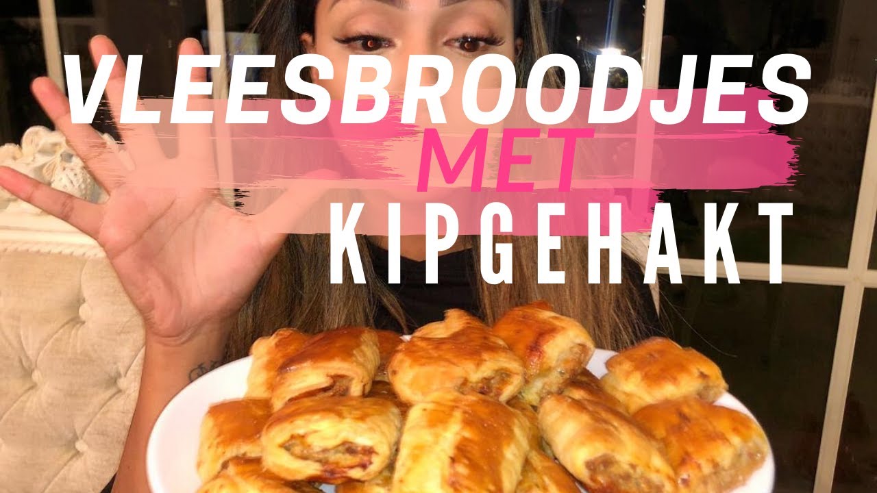 VLEESBROODJES MET KIPGEHAKT (SURINAAMSE SAUCIJZENBROODJES) - DE TAUSJES KLOG #12 #KOOKVLOG #FOODVLOG