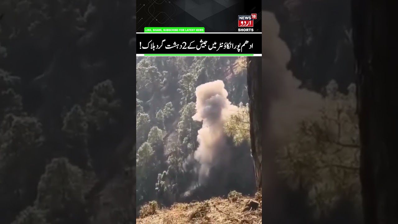 J&K Udhampur Encounter, 2 Terrorists Killed | Basantgarh Encounter, Jaish Terrorists Killed | News18