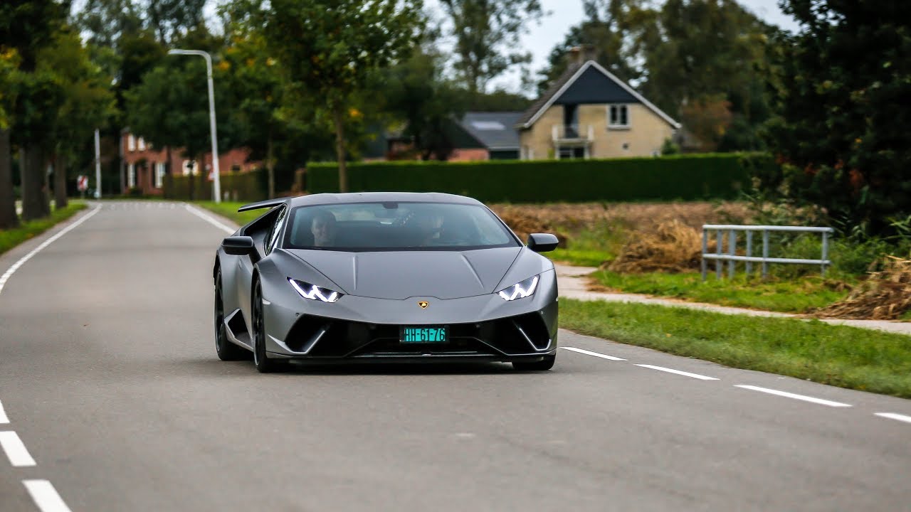 Lamborghini Huracan LP640-4 Performante - LOUD Accelerations, Downshifts & Revs !