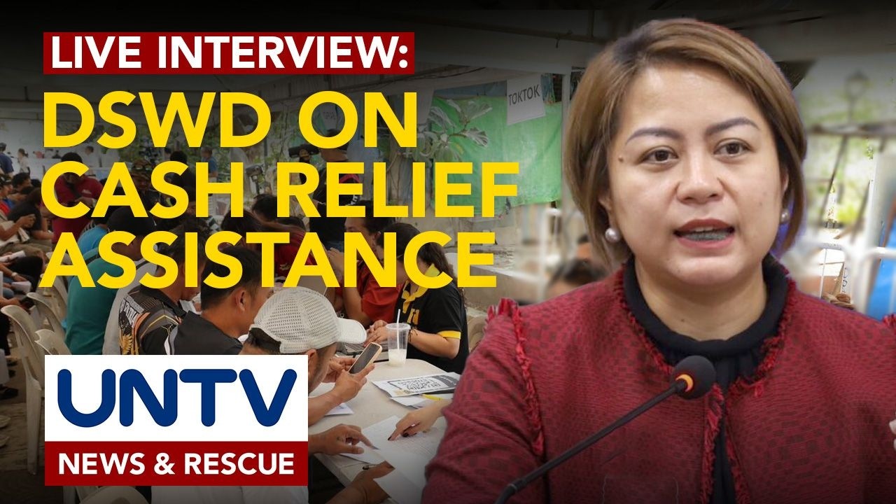 P5K CASH RELIEF assistance payout update from DSWD | LIVE INTERVIEW - March 25, 2026