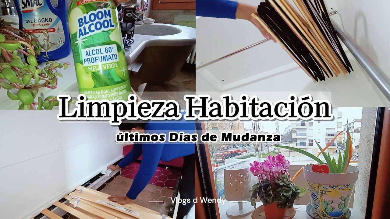 Cómo Organizo la Ropa para la Mudanza | Adiós al Cuarto de mi Hija  | Limpieza con JIGOO T600