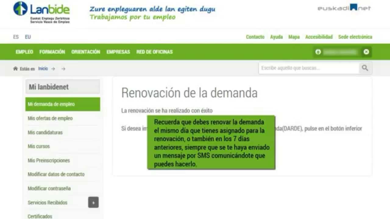 Cómo renovar la demanda