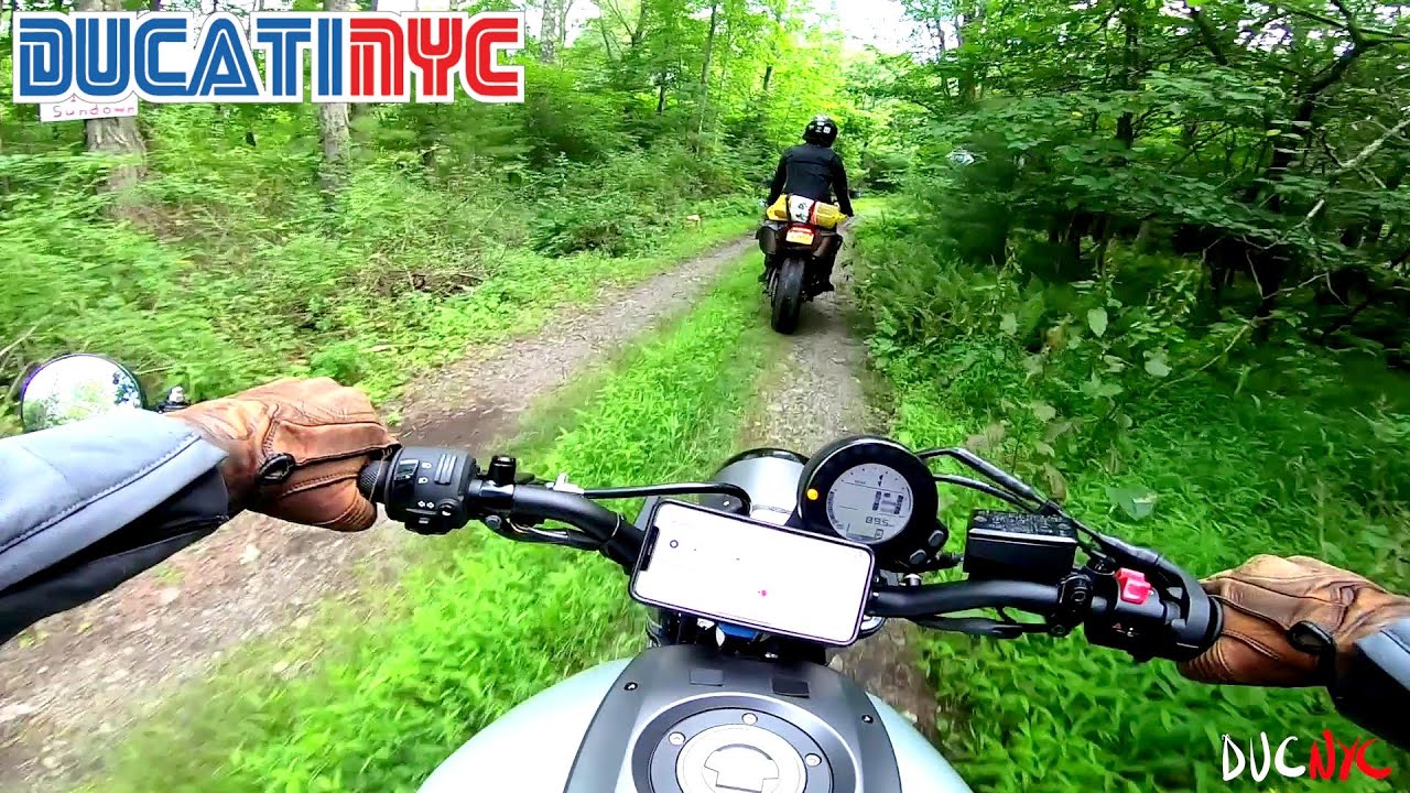 traded my Ducati Monster for Yamaha XSR700 - beer and supply run - @MotoNoir  Ducati NYC Vlog v1500