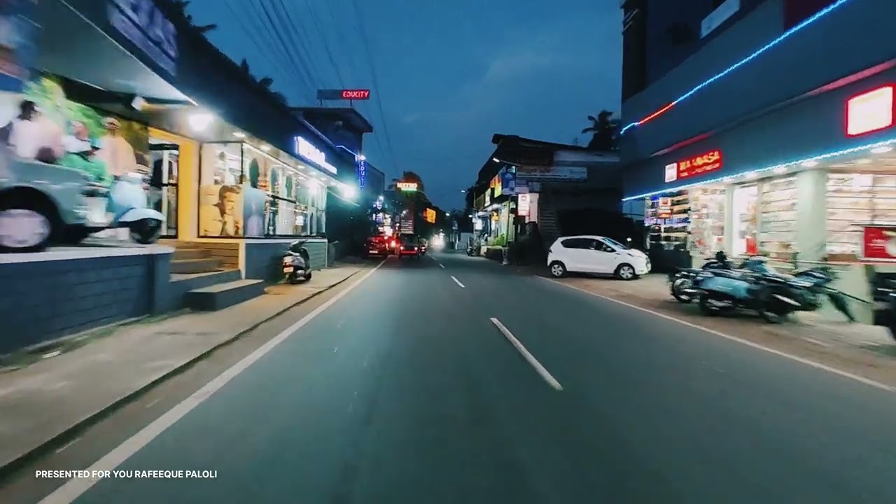 #citydrive #chemmad  #tirurangadi  Night City DRIVE Malappuram Chemmad |Enjoy Super city