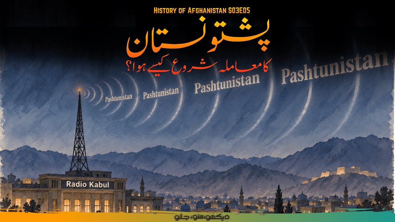 History of Afghanistan S03E05 | Pashtunistan & Daoud Khan  | Faisal Warraich