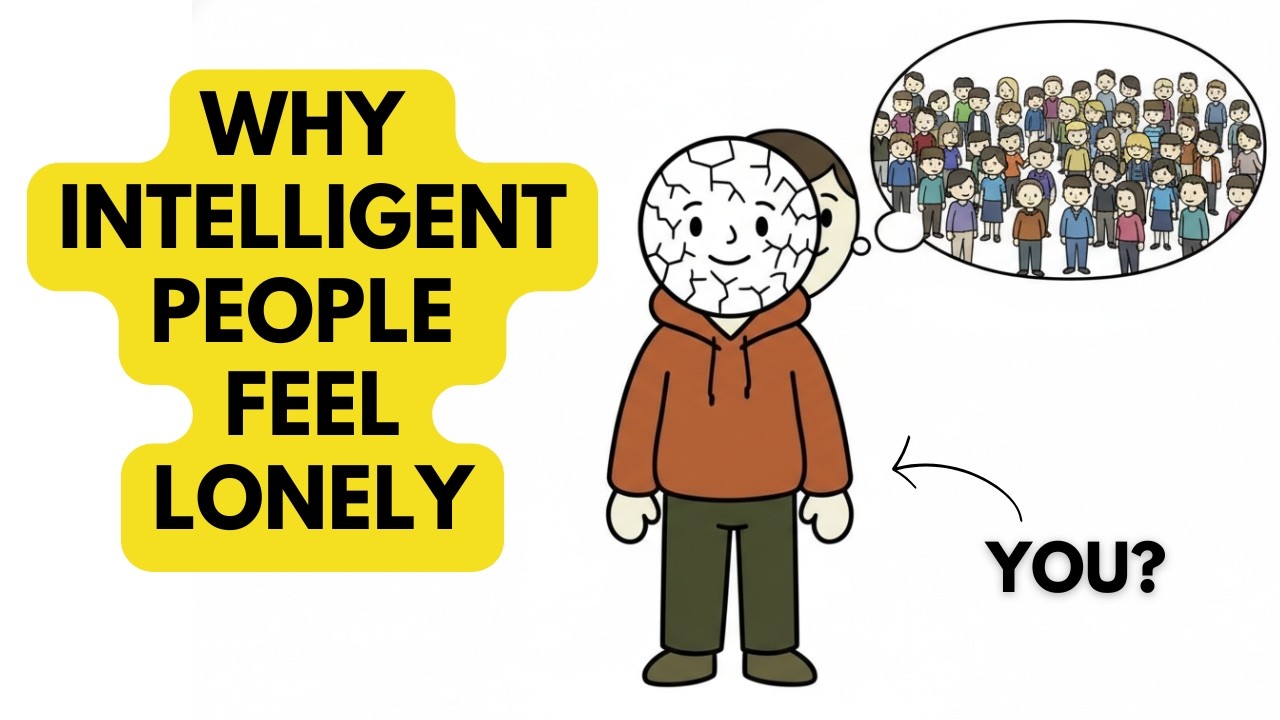 Why Highly Intelligent People Often Feel Lonely (Psychology Explained)