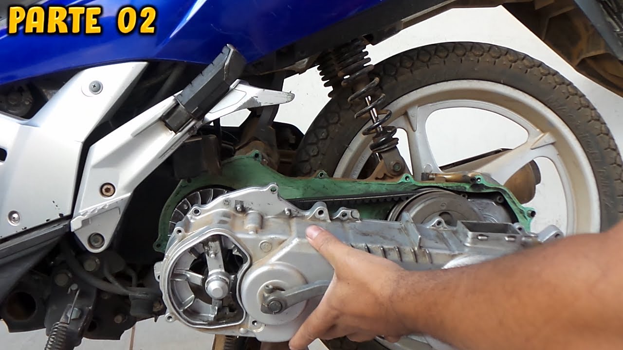 Como montar Transmissão da Yamaha Neo AT115