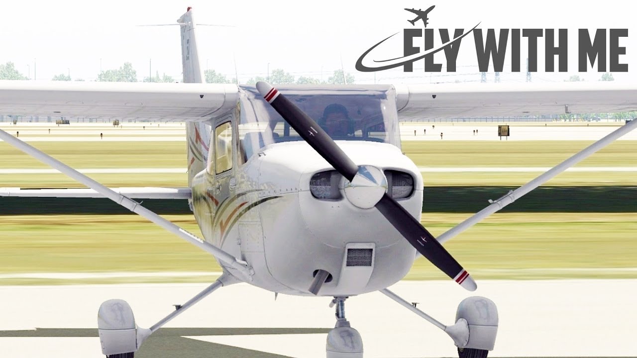 Flying The Cessna 172 SP In X-Plane
