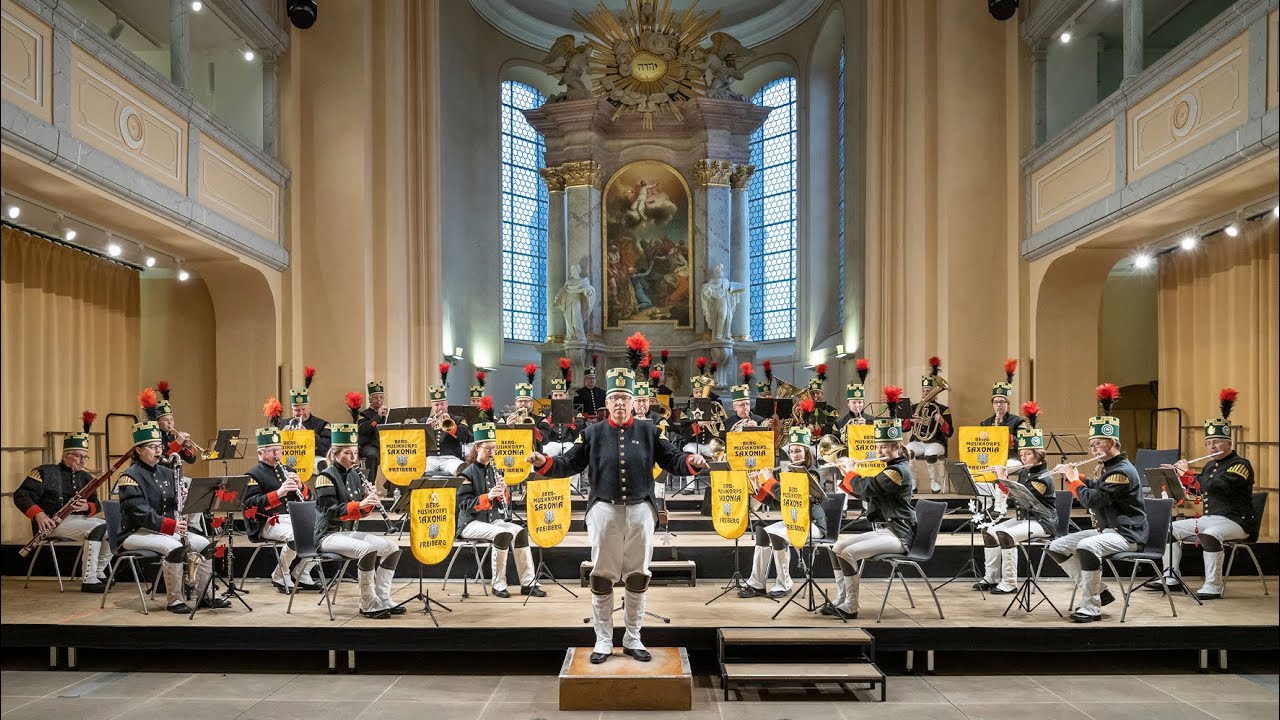 Adventskonzert 2021 des Bergmusikkorps Saxonia Freiberg e.V. in der Freiberger Nikolaikirche